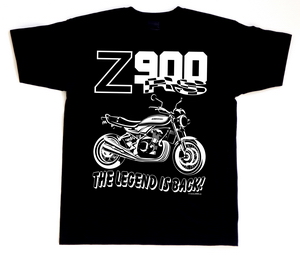 The "Z900RS THE LEGEND IS BACK" t-shirt